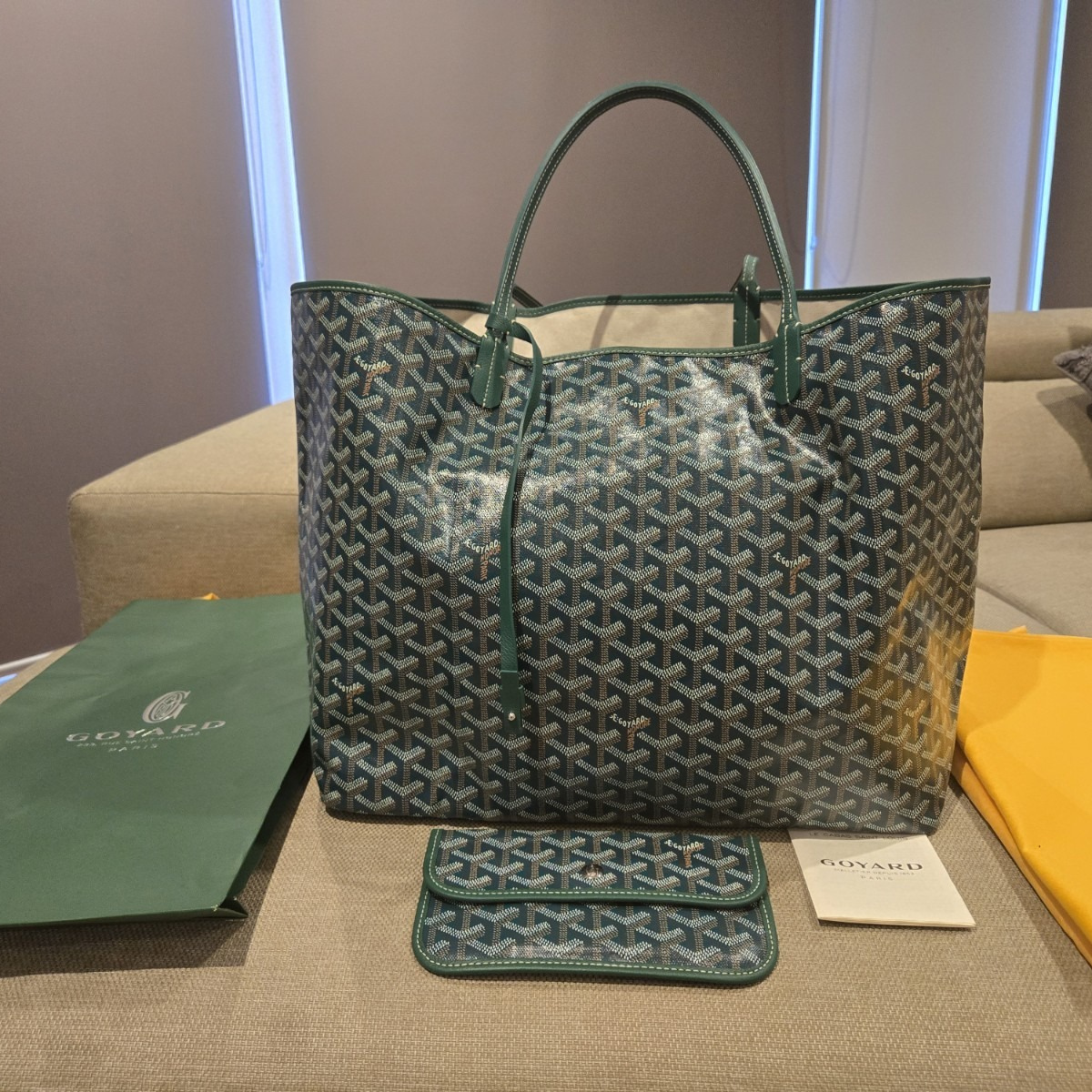Goyard – Saint Louis GM Tote Bag Groen
