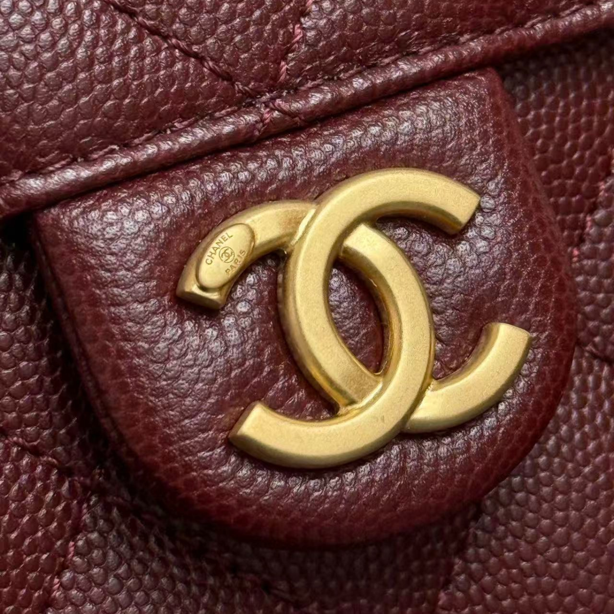 Chanel 25 Bordeaux