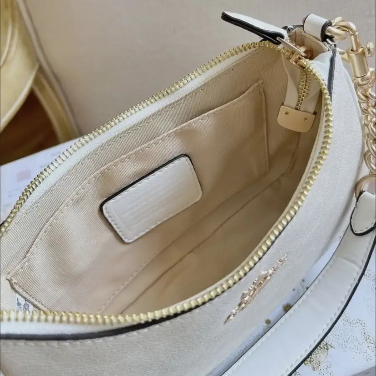 Coach Teri Signature Canvas Tas