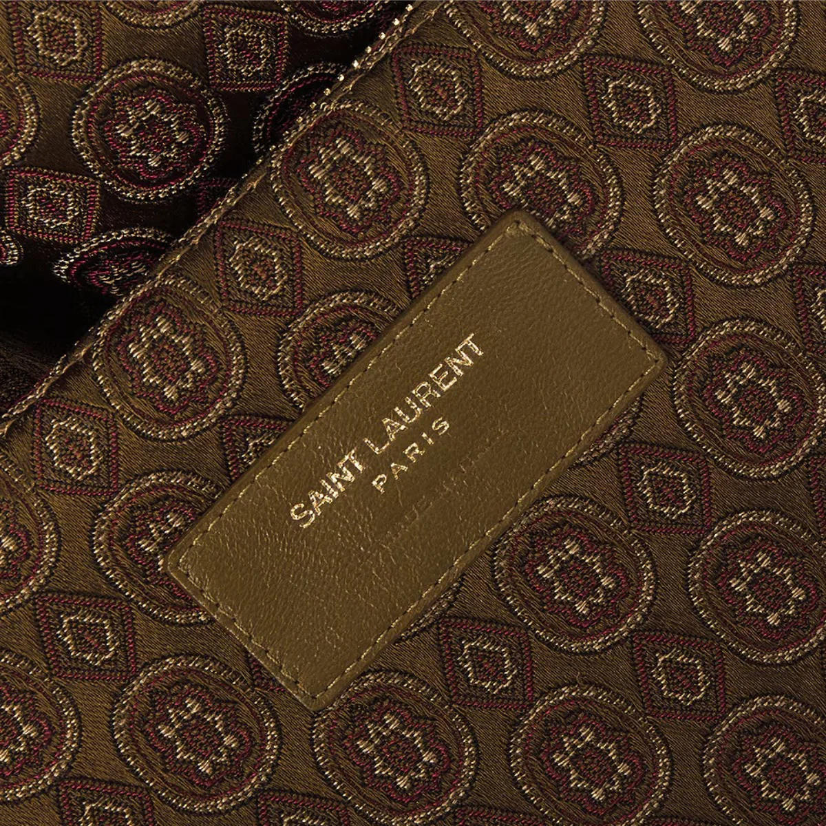 Yves Saint Laurent – Amalia-tas in jacquard