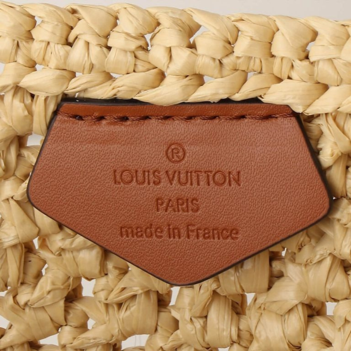 Louis Vuitton – By The Pool Raffia OnTheGo MM-tas
