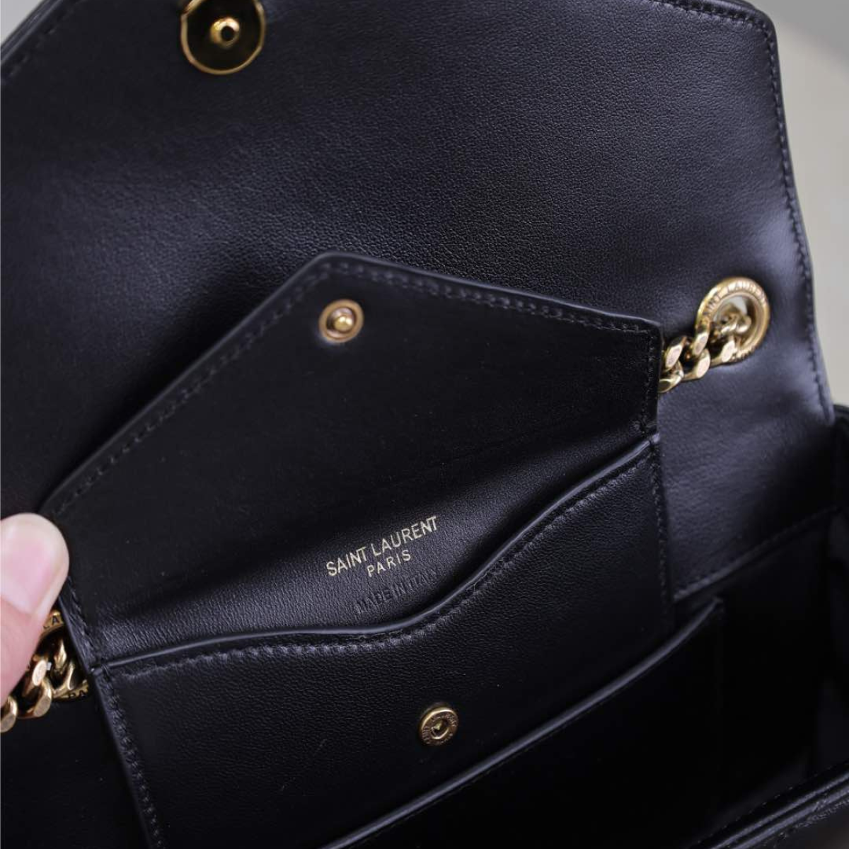 Saint Laurent – Loulou Small Matelassé-tas