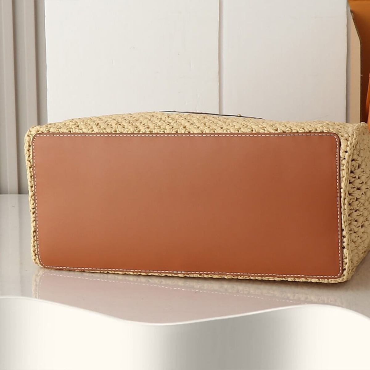 Louis Vuitton – By The Pool Raffia OnTheGo MM-tas