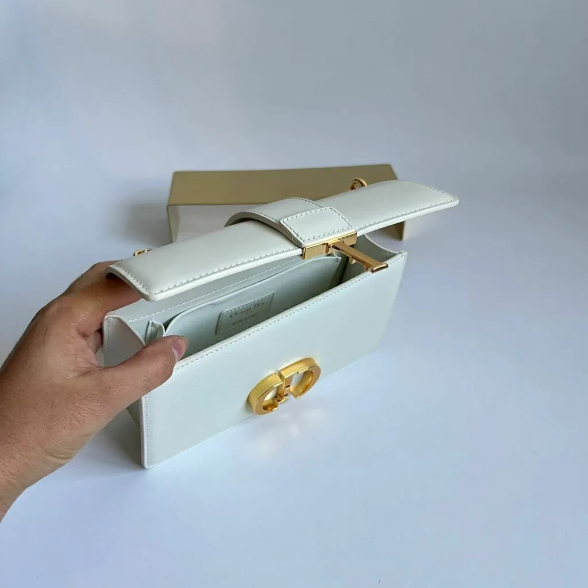 Dior 30 Montaigne East-West Tas met Ketting