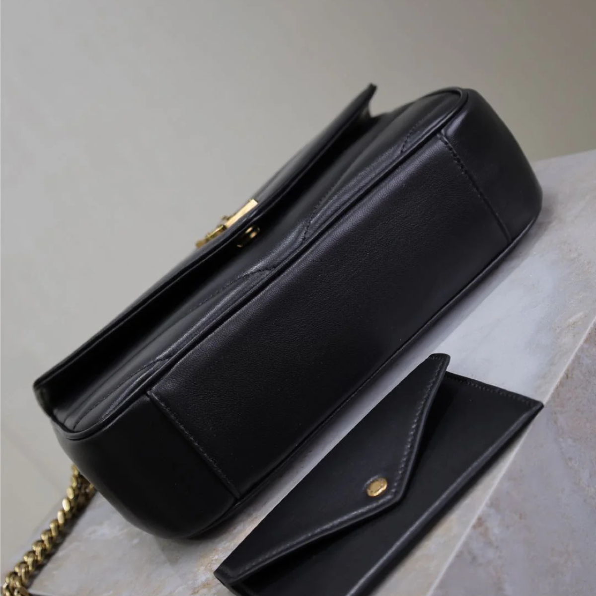 Saint Laurent – Loulou Small Matelassé-tas