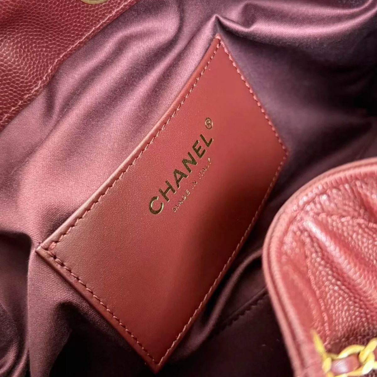Chanel 25 Bordeaux
