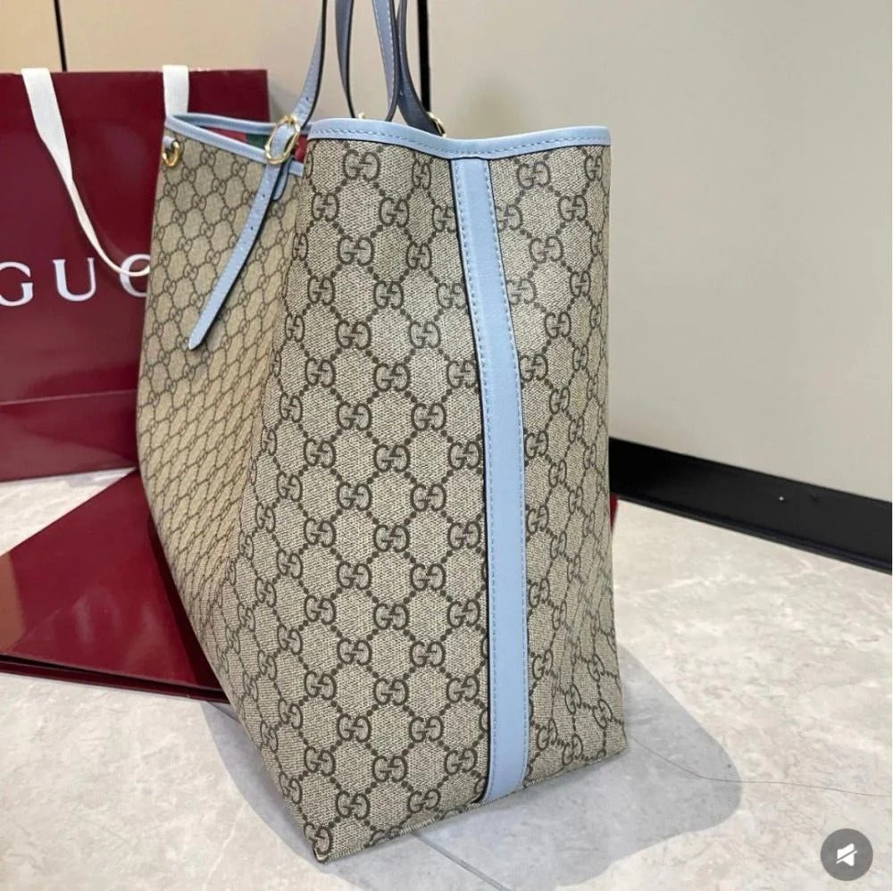 Gucci – Large GG Emblem Shopper-tas
