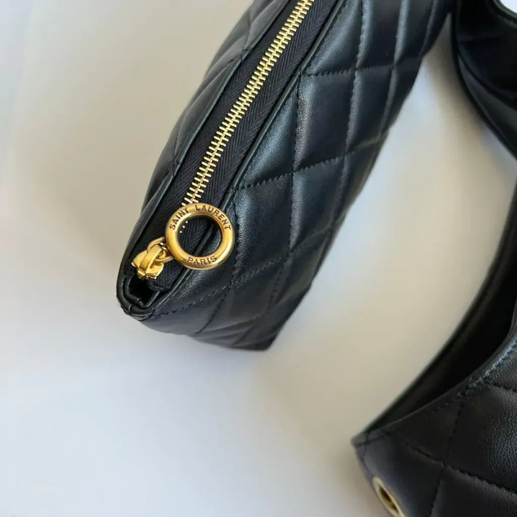 Saint Laurent – Icare-tas in gewatteerd lamsleer