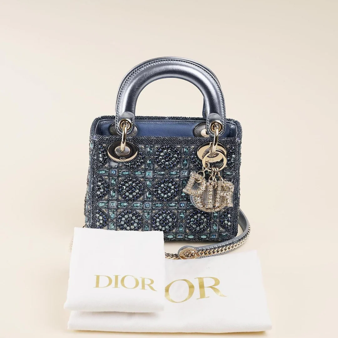 Dior – Lady Dior Mini Pearls-tas