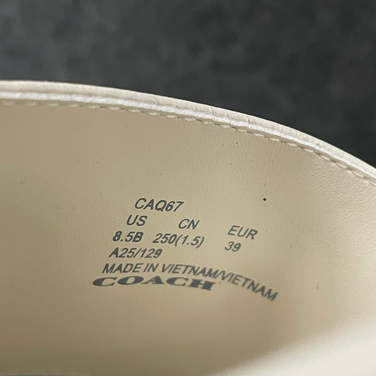 Coach Lockup Leren Slide Sandalen