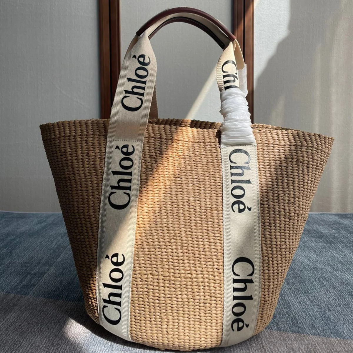 Chloé Woody Large Basket Tas