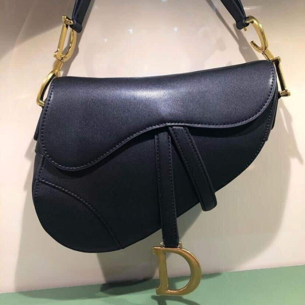Dior – Large Soft Saddle-tas met riem