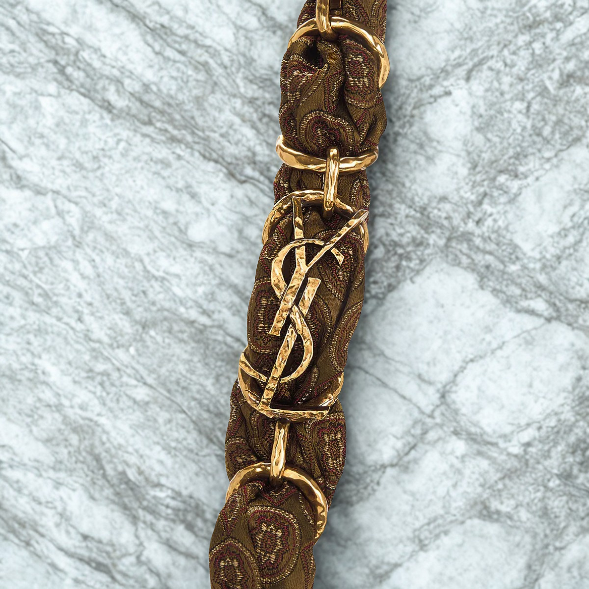 Yves Saint Laurent – Amalia-tas in jacquard