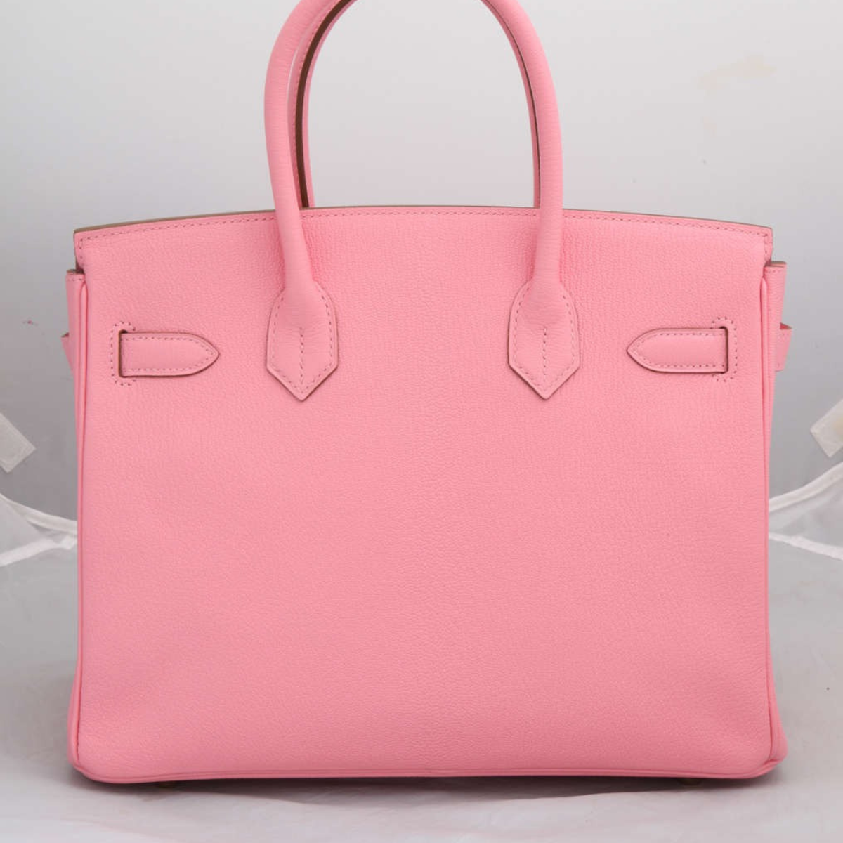 Hermès – Birkin 25-tas in roze met goudkleurige hardware
