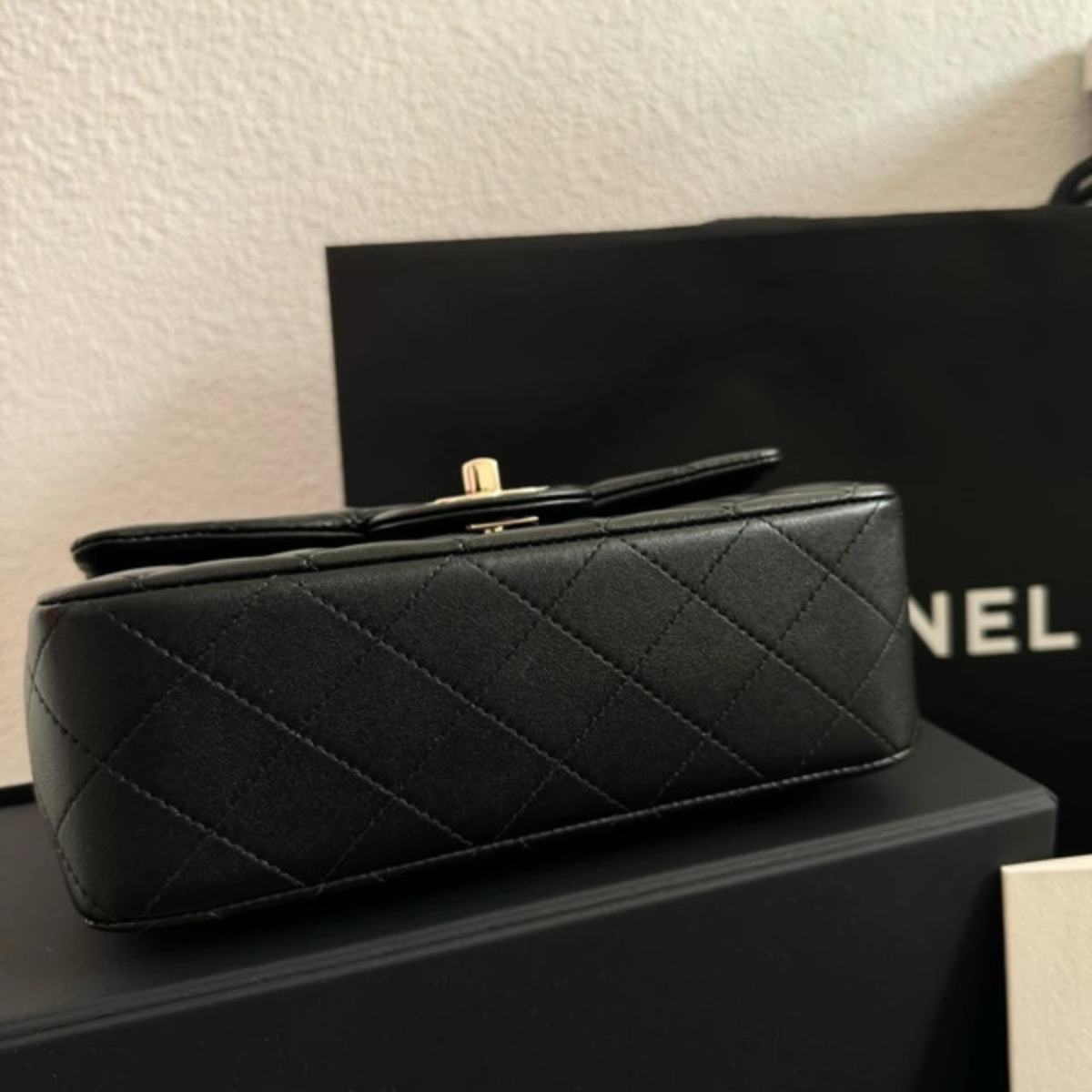 Chanel Mini Flap Tas – Zwart