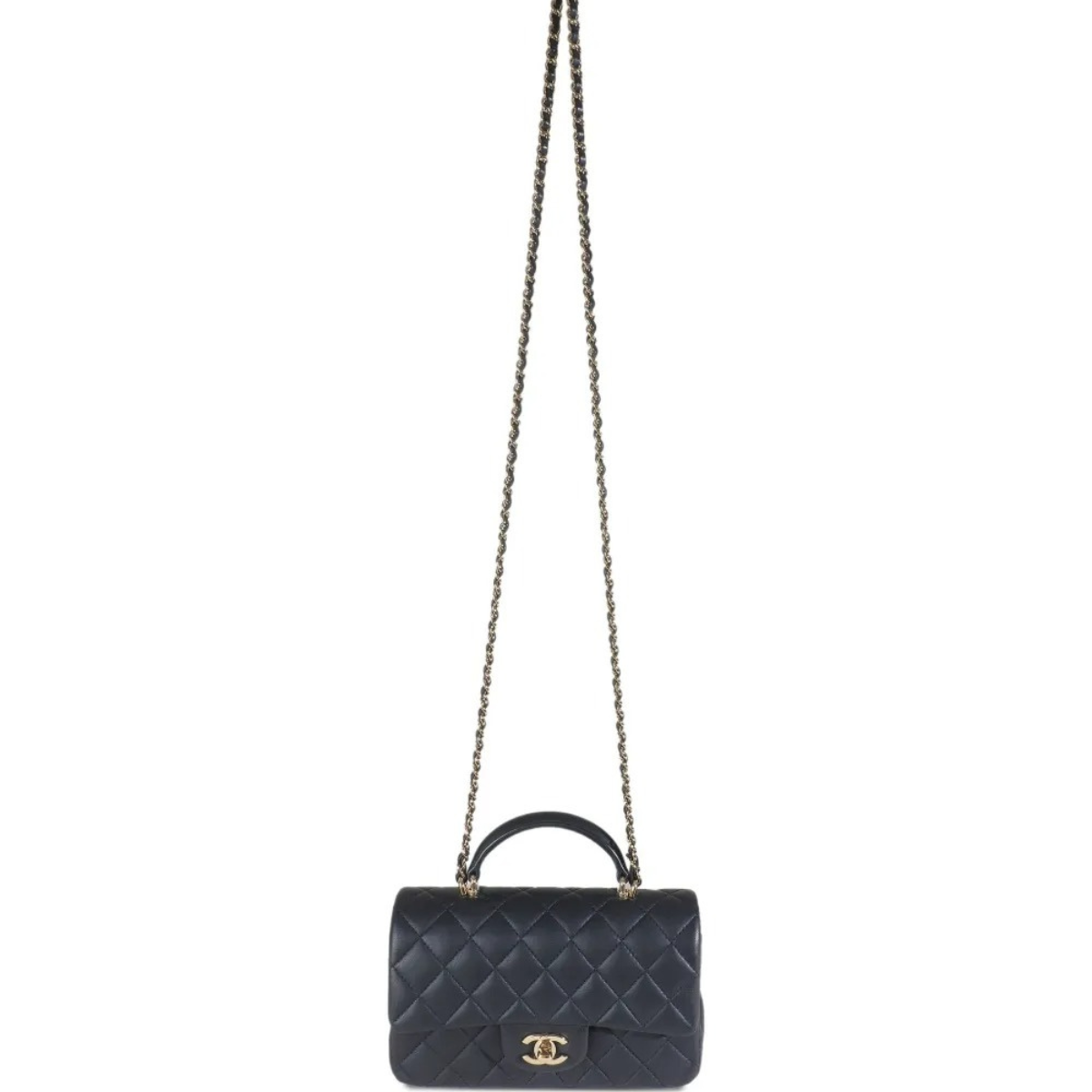 Chanel Mini Flap Tas – Zwart