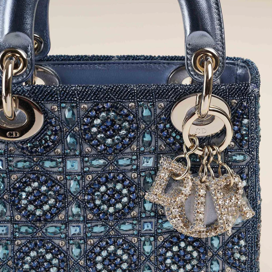 Dior – Lady Dior Mini Pearls-tas