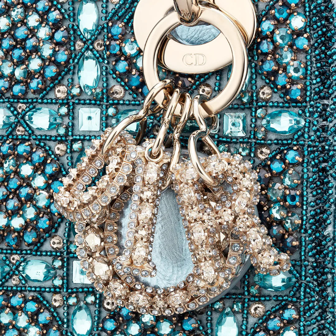 Dior – Lady Dior Mini Pearls-tas