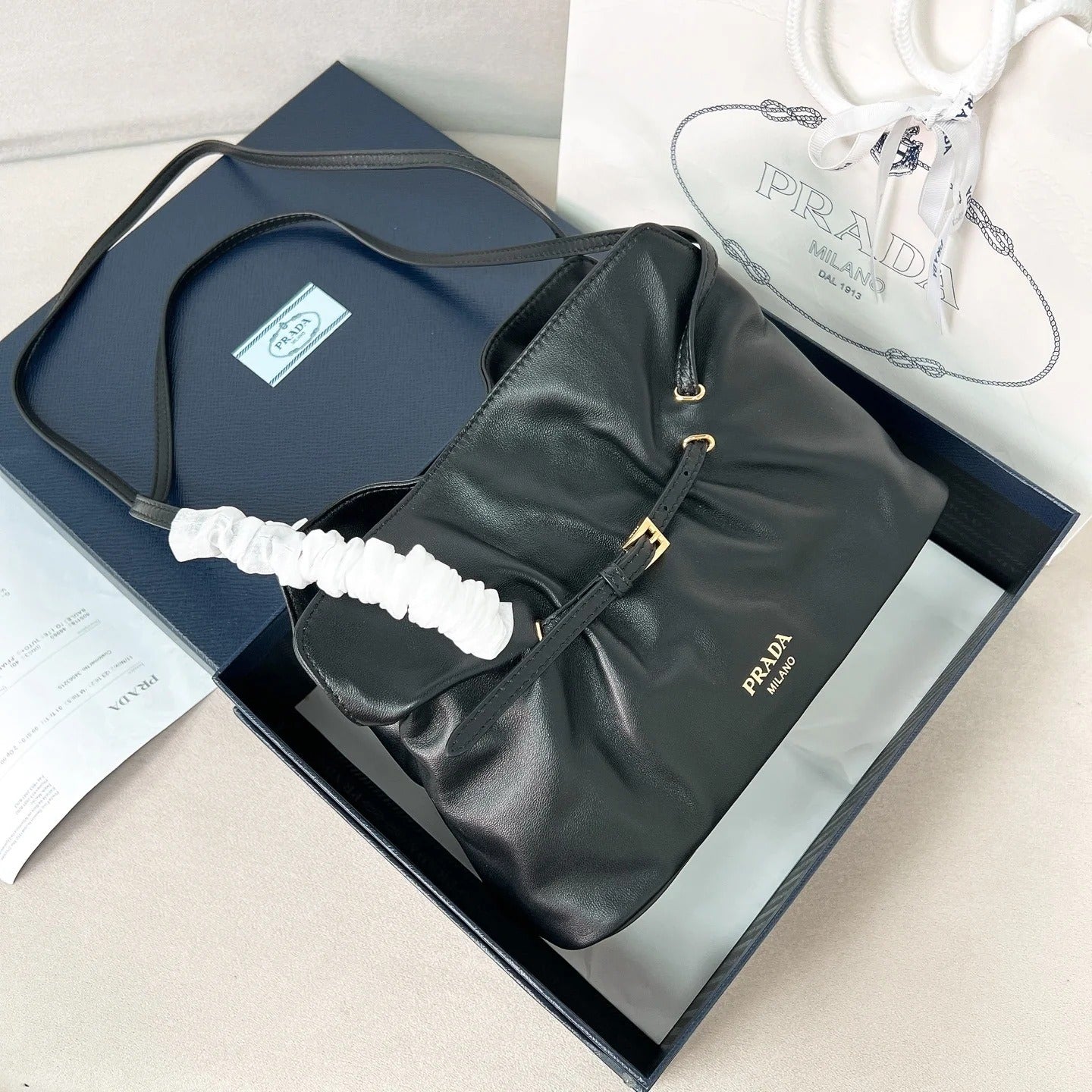 Prada – Small Dada-tas in nappaleer