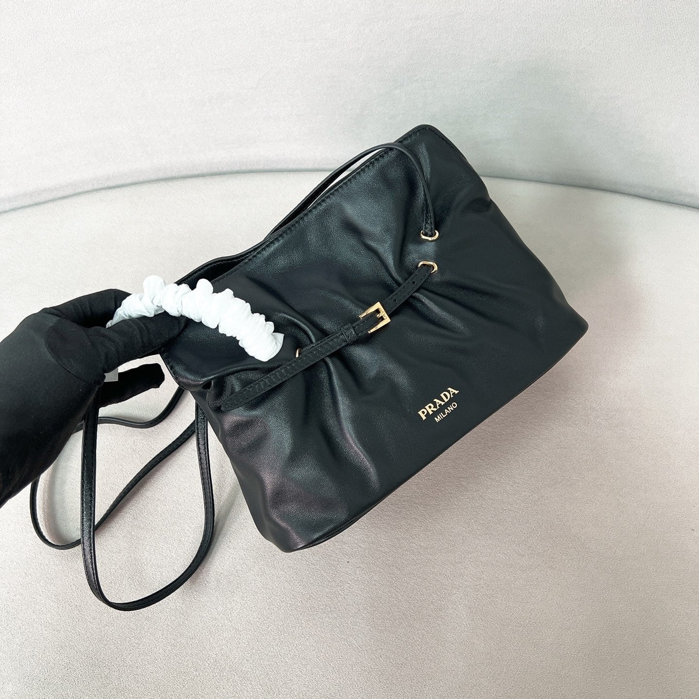 Prada – Small Dada-tas in nappaleer