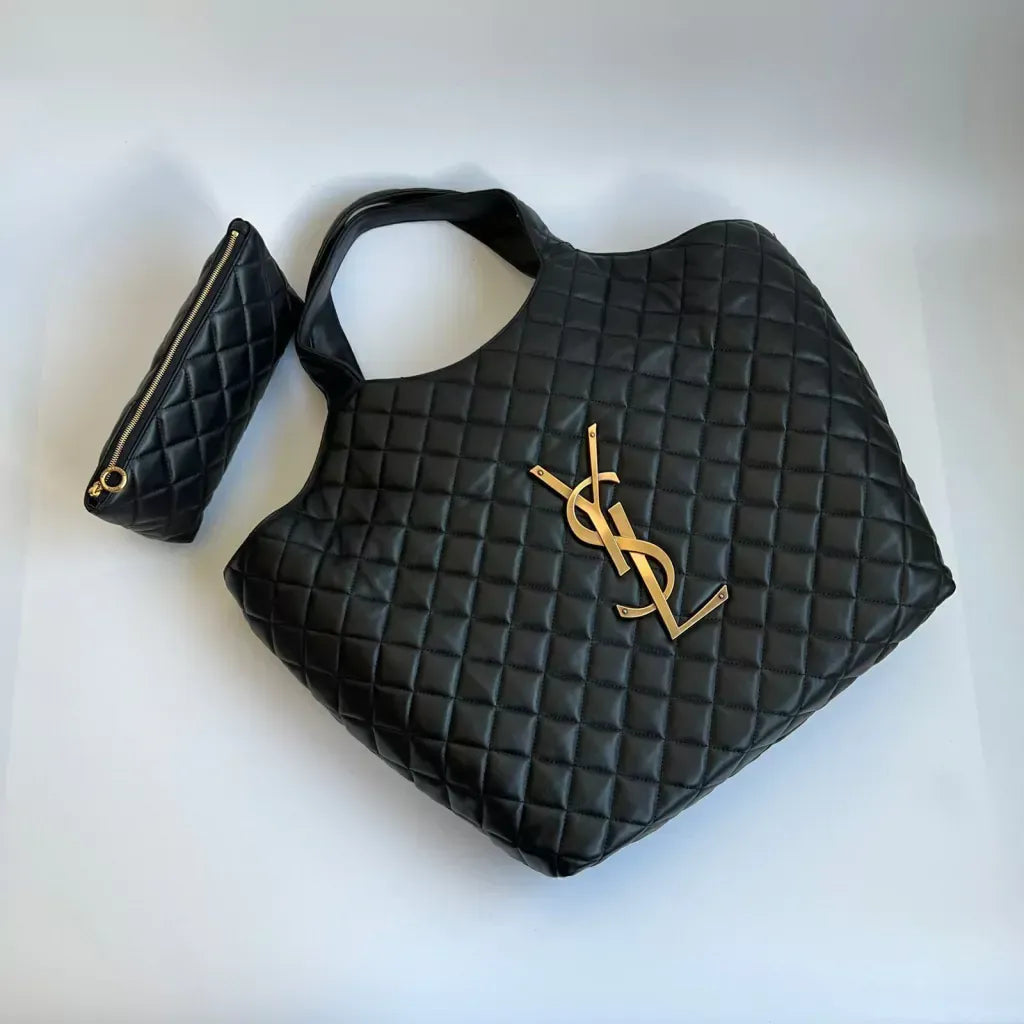 Saint Laurent – Icare-tas in gewatteerd lamsleer
