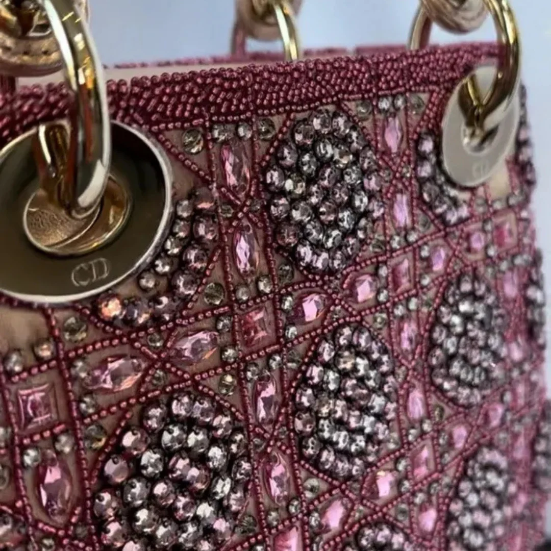 Dior – Lady Dior Mini Pearls-tas