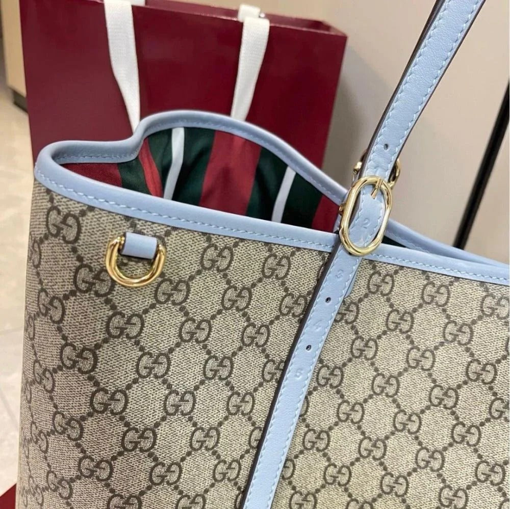 Gucci – Large GG Emblem Shopper-tas